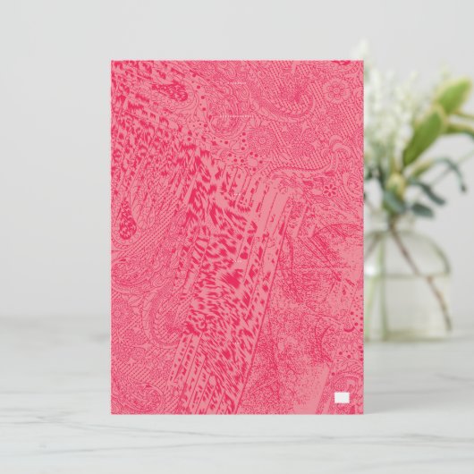 Modern Save the Date Card | 12x18 Flat Invite (Stehend Vorderseite)
