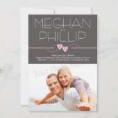 Modern Save the Date mit Foto (Vorderseite)