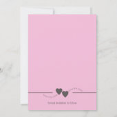 Modern Save the Date mit Foto (Rückseite)