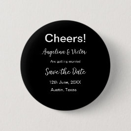 Modern Save the Date schlicht und elegant Button