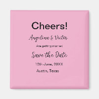 Modern Save the Date schlicht und elegant