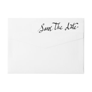 Modern Save the Date Simple Script Typografie