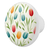 Modern Scandinavian Tulip Ceramic Pull Keramikknauf (Rechts)