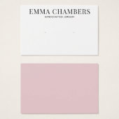 Modern schick rosa gestaltete Grafikkarten (Vorne & Hinten)