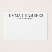 Modern schick rosa gestaltete Grafikkarten (Vorderseite)