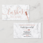 Modern-schicke Rose-Goldbarren besticht durch bürs Visitenkarte (Vorne/Hinten)