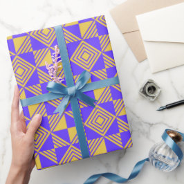 Modern schimmernd herzlich fröhliche Mama Birthda Geschenkpapier