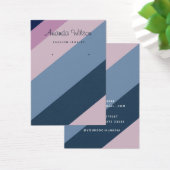 Modern schimmernde Streifen Ohrringe Display Card (Schreibtisch)