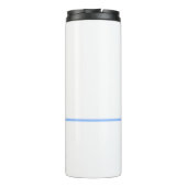 Modern Schlicht einfach Minimalistisch Thermosbecher (Rückseite)