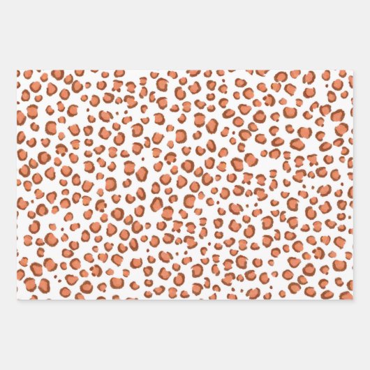 Modern schneebedeckter rosafarbener Rosa Grüner Ti Geschenkpapier Set (Vorderseite 2)