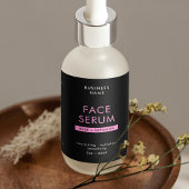 Modern Schwarz/Pink 2 OZ Dropper Flasche