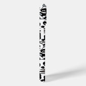 Modern Schwarz-Weiß Süßer Panda-Bär-Muster Case-Mate iPhone Hülle (Rückseite / Rechts)