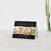 Modern Scrapbook Abschluss Danke Karte (Vorderseite)