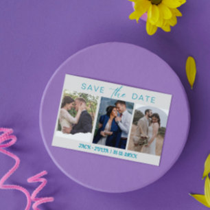 Modern Script 3 Fotovorlagen Save the Date
