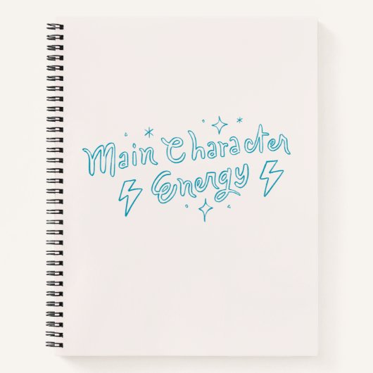 Modern Script Bold Notizbuch Journal (Vorderseite)