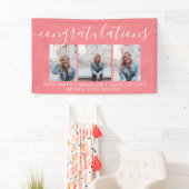 Modern Script Calligraphy 3 Foto Abschluss Banne Banner (Insitu)