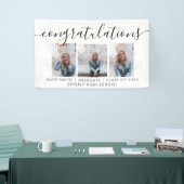 Modern Script Calligraphy 3 Foto Abschluss Banner (Messeveranstaltung)