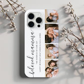 Modern Script Foto Collage Mothers Day Phone Case