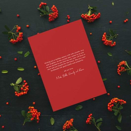 Modern Script Frohe Weihnachten Einfach 3 Foto