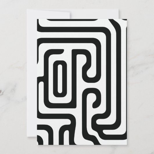 Modern Script Graduate Foto Geometric Abschluss Ankündigung (Rückseite)