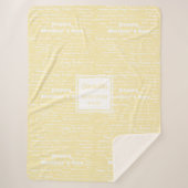 Modern Script Happy Mother’s Day Gift for Her  Sherpadecke (Vorderseite)