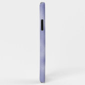 Modern Script Lila Foil Monogram Case-Mate iPhone Hülle (Hinten/Rechts)