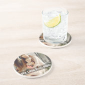 Modern Script Overlay 1 Foto Happy Mothers Day Getränkeuntersetzer (Seite)