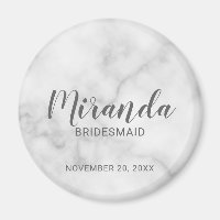Modern Script Personalisiert Bridesmaid