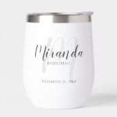 Modern Script Personalisiert Bridesmaid Name (Links)