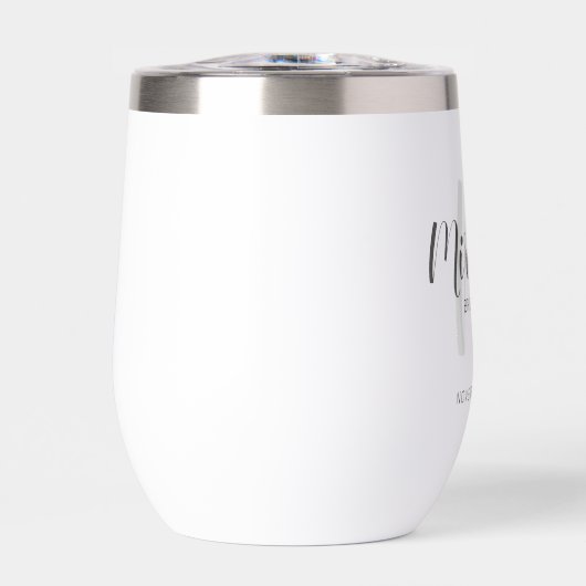 Modern Script Personalisiert Bridesmaid Name (Vorderseite)