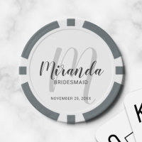 Modern Script Personalisiert Bridesmaid