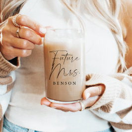 Modern Script Personalisiert Future Mrs. Dosenglas