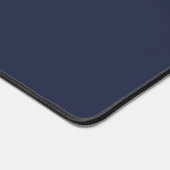 Modern Script Personalisiert Monogram und Name Schreibtischunterlage (Ecke)