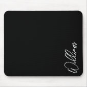Modern Script Personalisiert Name Mouse Pad Mousepad (Vorne)