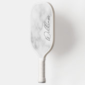 Modern Script Personalisiert Name Pickleball Schläger (Links)