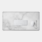 Modern Script Personalisiert Name Schreibtischunterlage (Tastatur & Maus)