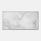 Modern Script Personalisiert Name Schreibtischunterlage (Vorderseite)