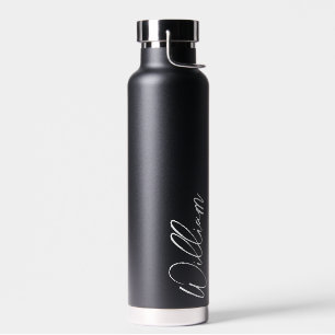 Modern Script Personalisiert Name Trinkflasche