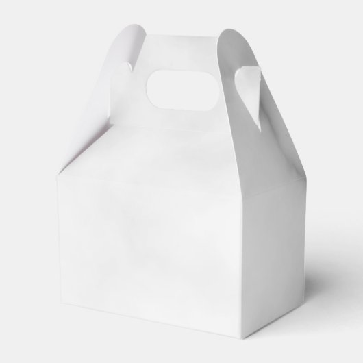 Modern Script Personalisiert Name White Marble Geschenkschachtel (Rückseite)