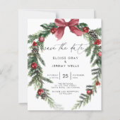 Modern Script Save the Date (Vorderseite)