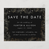 Modern Script Save the Date | Flyer Haushalt (Vorne)