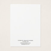 Modern Script Simple Earring Display (Rückseite)