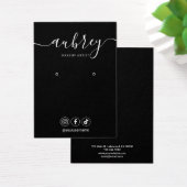 Modern Script Simple Earring Display (Schreibtisch)