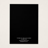 Modern Script Simple Earring Display (Rückseite)