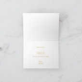 Modern Script Trauzeugin Vorschlag Card Einladung (Innenseite)