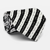 Modern Sequin Glitter Regimental Krawatte (Gerollt)