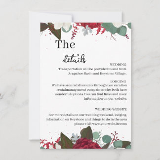 Modern Set 5 Details Karte