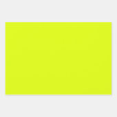 Modern Shades Neon Chartreuse Geschenkpapier Set (Vorderseite 3)
