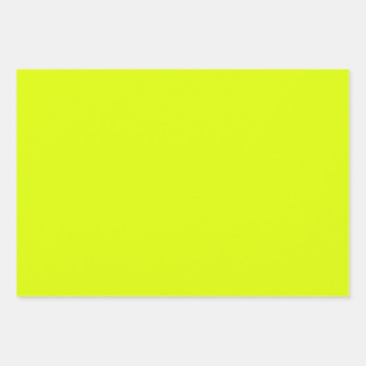 Modern Shades Neon Chartreuse Geschenkpapier Set (Vorderseite 3)