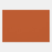 Modern Shades Rust Geschenkpapier Set (Vorderseite 3)